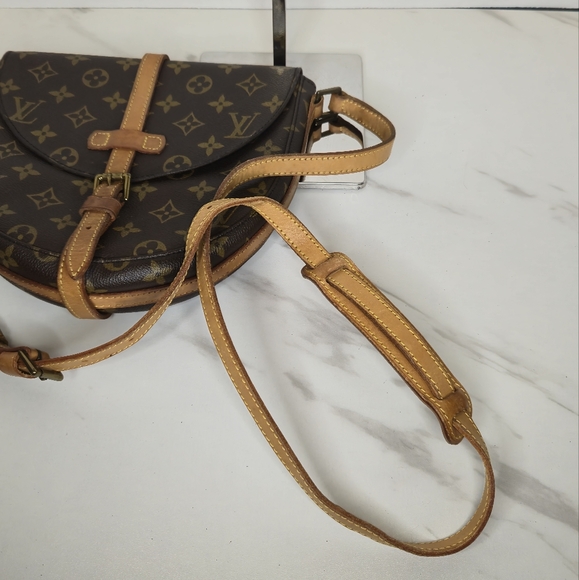 Louis Vuitton Chantilly Monogram Canvas Crossbody Bag Vintage MM - Picture 5 of 14
